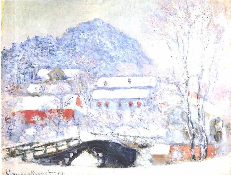 Claude Monet Sandvika, Norway oil painting image